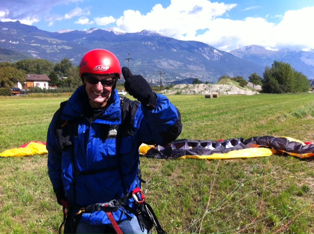 parapente bâptème de l'air vol biplace tandem